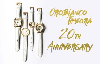 〈オロビアンコ タイムオラ〉から20周年を記念する限定モデルが発売