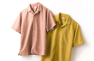 【AT-SCELTA.COM】　VOL.14 ［WEB別注］モダールオープンカラーシャツ