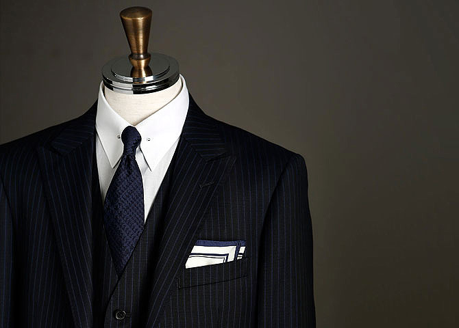 ビシッとスーツを着るためにオーダースーツを経験してみよう Bizスタイルの簡単1up講座 第5回 Men Sjoker Premium メンズファッション雑誌