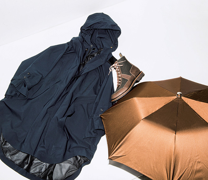 雨の日でも気分がアガる 大人のためのオシャレなレインアイテムbest3 Men Sjoker Premium メンズファッション雑誌