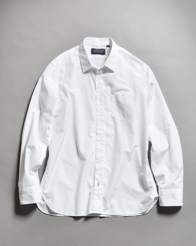 極上の着心地 ハンドルルーム の白シャツ 大人のセンスな１枚 Men Sjoker Premium メンズファッション雑誌
