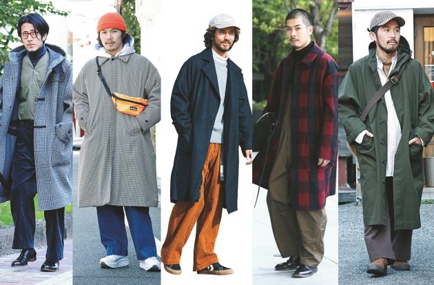 ロングコートにワイドパンツが今冬の鉄則 Aラインの構築で街の最先端コーデに Men Sjoker Premium メンズファッション雑誌